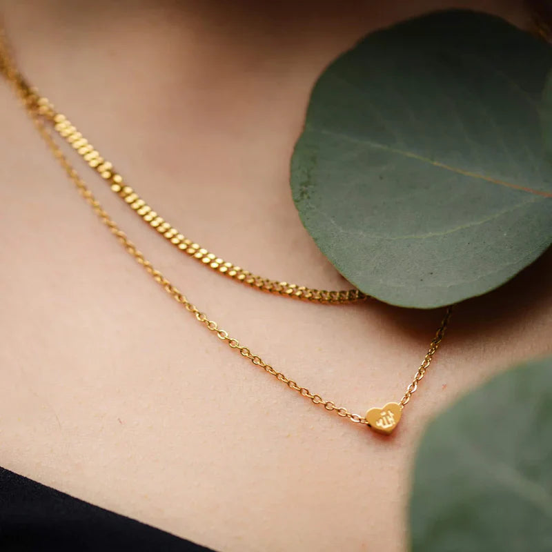 ALLAH الله - HEART NECKLACE